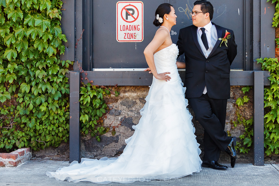 wedding day portrait, brooklyn,long island city