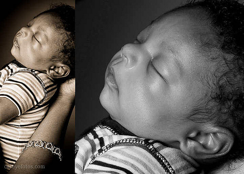 one month old baby boys