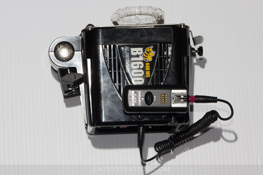 Cold shoe Mount to Alien Bee Strobe