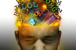 Brain on internet Illustrated by MATT MATHURIN