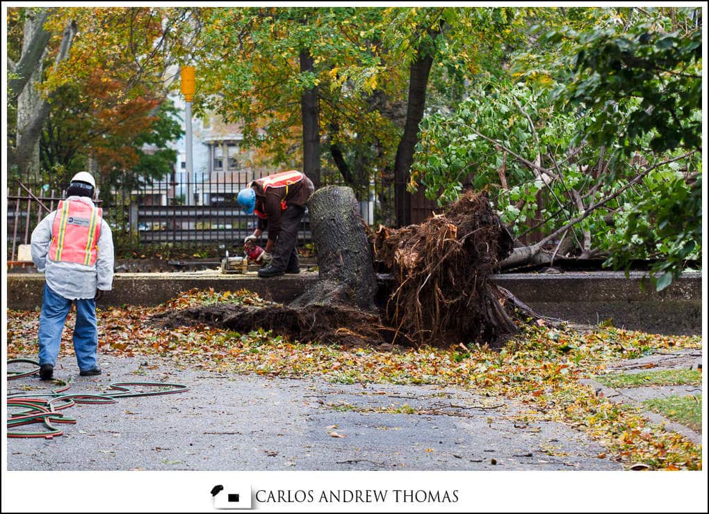 MTA fixing broken fence on Q train Hurricane_Sandy_Aftermath_Brooklyn_NYC-044.jpg