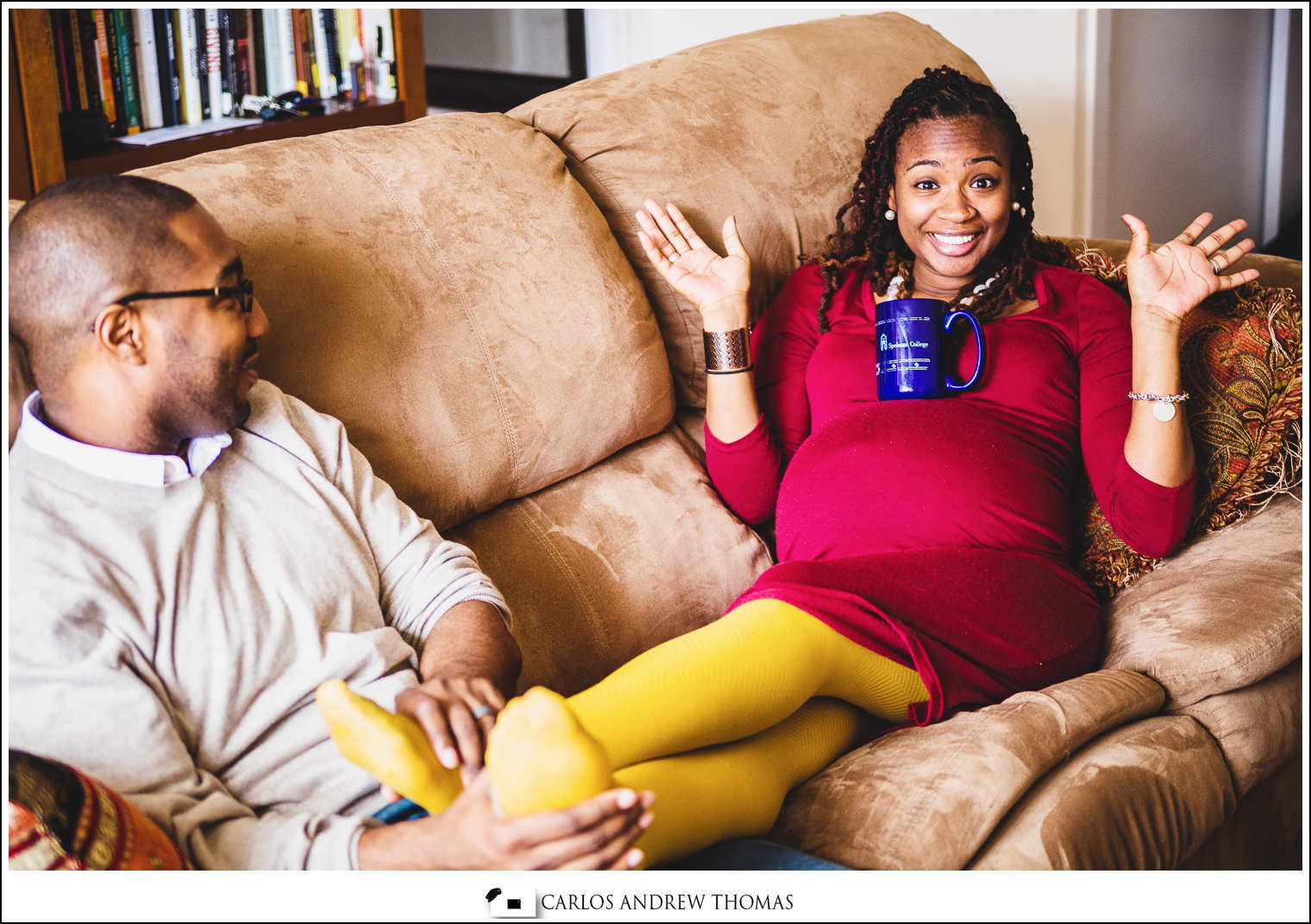 pregnant,maternity session photography,lifestyle,in home photography,new york,black couple